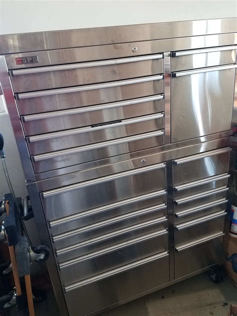 costco tool box stainless steel|Costco rollaway tool boxes.